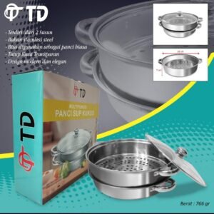 Panci sup kukus 28cm 033