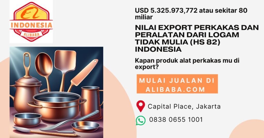 Perkakas dan peralatan dari logam tidak mulia